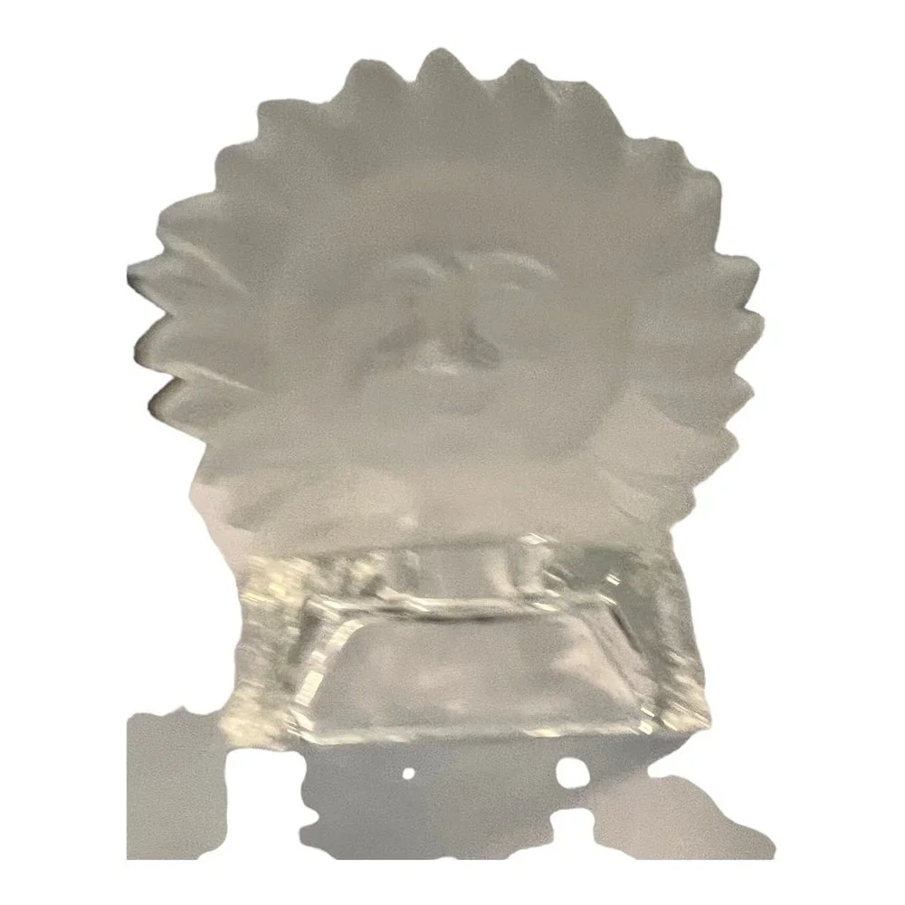 Partylite Sunburst Glass Tea light Votive Candle Holder Clear and Frosted Glass - Picture 3 of 5